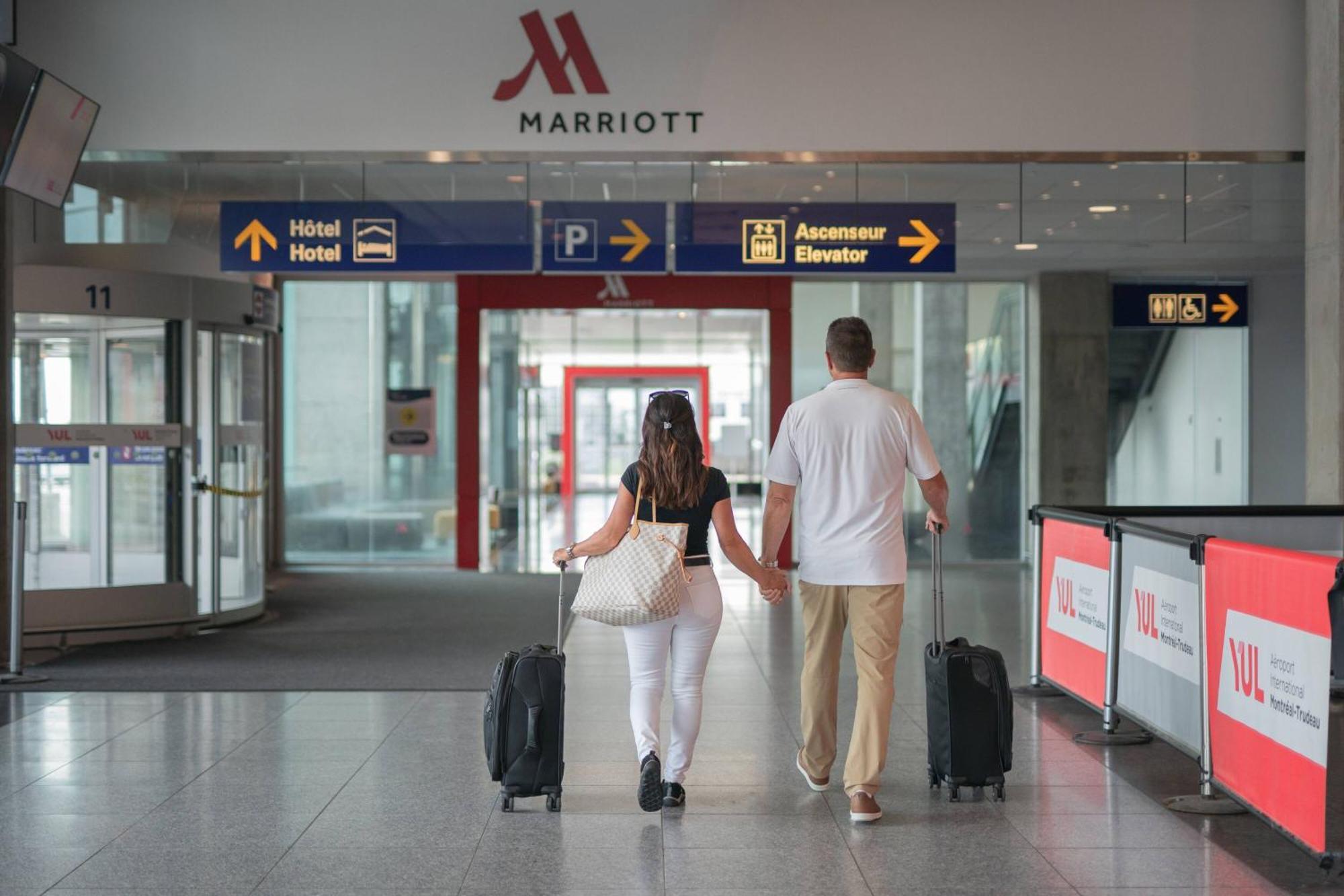 Marriott Montreal Airport In-Terminal Hotel Dorval Exteriör bild